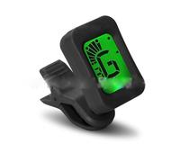 Accordatore elettrico digitale a clip con schermo LCD che può essere ruotato per un'accordatura precisa accessori per violino (Color : Black)