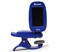 ACCORDATORE IBANEZ PU3 CLIP-ON TUNER chromatic tuner rosso nero blu
