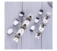 Accordatore Per Chitarra Accordatori a tre file Testa della manopola del sintonizzatore per chitarra acustica folk chiusa con parti aperte