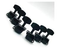 Accordatore Per Chitarra Accordatori per chitarra acustica Parti di strumenti a quasi avvolgimento con testa quadrata semichiusa folk (Color : 3L3R)