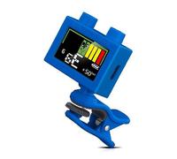 Accordatore per chitarra Cherub WST-570Li ricaricabile con schermo a colori e clip, compatibile con