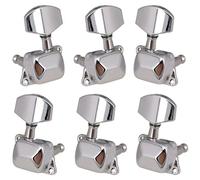 Accordatore Per Chitarra Picchetto di accordatura per corde da 6 pezzi Accordatore a bottone semi-chiuso in metallo 3L3R/6L/6R/2L4R/2R4L Testa dell'accordatore per chitarra (Color : 4)