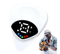Accordatore per chitarra , Plettri per chitarra elettrica 2 in 1, Strumenti per chitarra elettrica, per l'apprendimento della chitarra, Accordatore per chitarra per principianti,