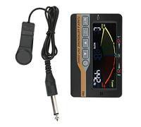 Accordatore per Chitarra, Sintonizzatore Metronomo Metronomo Digitale Metronomo Elettronico 3 in 1 con Clip Pickup Accessori per Strumenti Musicali a Fiato
