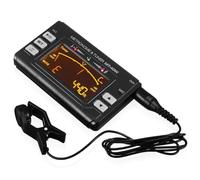 Accordatore per Strumenti a Fiato Display LCD, Clip e Batteria | Tuning Preciso 430-450hz e A0-c8, Supporto Pieghevole, Lettura Sul Leggio, Uso per Lezioni e Band