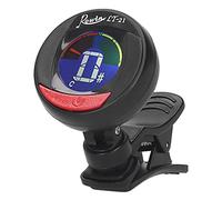 Accordatore Pianoforte Metronomo per Clip On Tuner, Sintonizzatore a Clip Mini per Chitarra, Basso, Violino, Ukulele - Display LED a Colori, Rotazione 360°, Portatile e Preciso