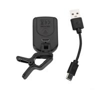Accordatore USB ricaricabile con display ad alta definizione per chitarra, ukulele, violino (B(A)