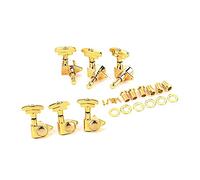 Accordatori di bloccaggio per chitarra (6 destr 6 sinistra) 1:21 Lock String Sealed Guitar Tuning Pioli per chitarra Set di ricambio per chitarra sintonizzatori sigillati Chiavi di sintonizzazione