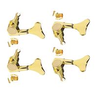 Accordatori di testa della macchina per basso per accordatura delle corde del basso di precisione Pulsante a forma di coda di pesce Chiuso Pioli di sintonia per