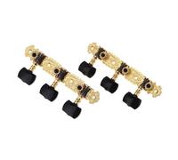 Accordatori Per Chitarra 1 Coppia Di Chiavi Di Accordatura Per Corde Di Chitarra Classica Con 3 Meccaniche Placcate In Oro E Piroli Per Chitarre Acustiche