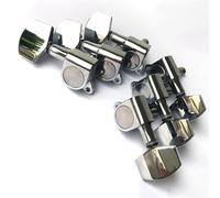 Accordatori per chitarra accurati a unità chiusa Set di accessori per chitarra in argento metallizzato Testa Dell'accordatore Per Chitarra