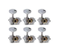 Accordatori Per Corde Di Bloccaggio Per Chitarra 18: 1 Open Gear Tuning Pegs Keys Machine Head Per Chitarra Classica Piroli Accordatura per Chitarra (Color : 6R)