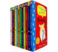 According to Humphrey Series 12 Books Collection Set By Betty G. Birney (Surprises, School, Friendship, Holidays, The World, Christmas, Spring, Imagination, Secrets, Mysteries, More Adventures
