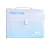 Accordion File Organizer, Expanding Document Folder, Paper Storage, Desk Filing Accessory, Ampia Capacity Organizer for School Business Office and Home Use, 12,99 x 9,72 x 1,3 pollici