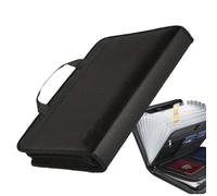 Accordion Folder, Document Organizer, File Storage, Portable Carrier, 10.24x1.97 inches Reinforced Paperwork Holder For Business Travel And School Desk Use With Multi Section Sorting Capacity