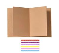 Accordion Photo Album - Foldable Handmade Memory Book, Creative Keepsake, Stretchable Scrapbooking Accessories for Photographers, Art Journalers, and Party Planners, 21x15x1.5cm