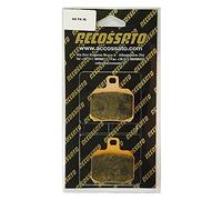 Accossato AGPA42OR-165 Pastiglia Freno per MBK > XQ 150 THUNDER, 150 (2002), Set di 2