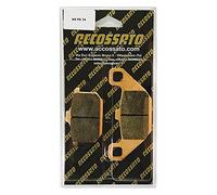 Accossato AGPA74OR-19 Pastiglia Freno per KAWASAKI > ZX 400 C2, 400 (1985), Set di 2