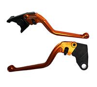 ACCOSSATO Coppia di Leve Arancioni per Kawasaki Zx6r / Zx636 R / Zx6 RR dal 2000 al 2004 (CC 600)
