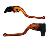 ACCOSSATO Coppia di Leve Arancioni per Triumph Daytona 675 R dal 2011 al 2017 (CC 675)