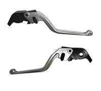 ACCOSSATO Coppia di Leve Grigie per Kawasaki H2 / H2 R dal 2015 al 2020 (CC 1000)