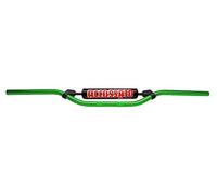 Accossato Manubrio accossato made in italia d.28, ktm exc - gs 200 cc (2002-), colore verde sez.variabile con traversino e paracolpi nero (sh1n)