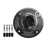 Accossato Tappo Benzina con nottolino nero per Suzuki 650 Freewind (650cc) 1999