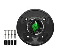 Accossato Tappo Benzina con nottolino verde per Kawasaki Ninja 650 Abs (650cc) 2019
