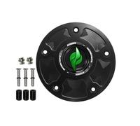 Accossato Tappo Benzina con nottolino verde per Kawasaki Zrx 1200 S (1200cc) 2001