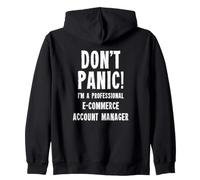 Account Manager E-Commerce Felpa con Cappuccio
