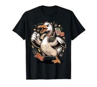Accountant Goose Honk If You Love Numbers Cpa Maglietta