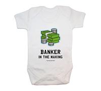 '"Accountant in the making" Body/Tutina baby, abbigliamento, carino, divertente, baby Boy, baby Girl, unisex, Hilarious, Cheeky, novità, Natale, baby shower, regali di compleanno, regali