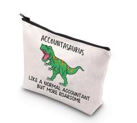 Accountasaurus Borsa per il trucco Contabile Regali Laureati Accountasaurus Like A Normal Accountant Merch, Accountasaurus Regno Unito