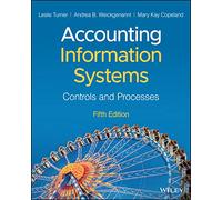 Accounting Information Systems: Controls and Processes