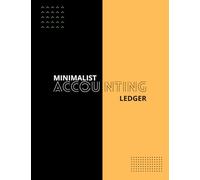Accounting Ledger Book: Simple Accounting Ledger for Bookkeeping