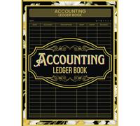 Accounting Ledger Book: Simple Bookkeeping Ledger for Tracking Income and Expenses
