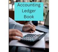 Accounting ledger log book: 120-Page Bookkeeping Record Book with Columns for Date, Description, Account, Income, Expense, and Total