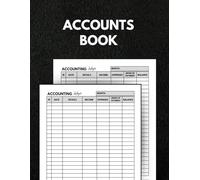 Accounts Book Self Employed: Simple Accounting Ledger for Small Business and Personal Finance , A4