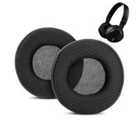 ACCOUTA Cuscinetti auricolari compatibili con le cuffie Philips SHB5500 SHL8805. Sostituzione dei cuscinetti auricolari con tessuto durevole/pelle di proteina traspirante e schiuma memory