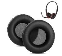 ACCOUTA Cuscinetti auricolari compatibili con le cuffie Plantronics Blackwire C3220 C3210 C3215 C3225. Sostituzione dei cuscinetti auricolari con pelle di proteina più morbida e schiuma memory