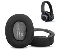 ACCOUTA Cuscinetti auricolari di ricambio Compatibile con JBL E65 E65BTNC / Live 650 BTNC Live 660 BTNC/Duet NC Cuffie Cuscinetti per cuffie con Traspirante Tessuto e Schiuma Memory