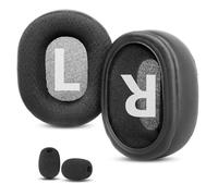ACCOUTA Cuscinetti auricolari di ricambio Compatibile con Roccat Khan Aimo 7.1 /Khan Pro Surround Gaming Cuffia Cuscinetti per cuffie con Traspirante Tessuto e Schiuma Memory