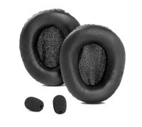 ACCOUTA Cuscinetti auricolari di ricambio Compatibile con Sennheiser SC165USB SC160 SC135USB SC130 Cuffia Cuscinetti per cuffie con Premium Pelle proteica e Schiuma Memory