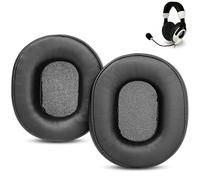 ACCOUTA Cuscinetti Compatibili con Cuffie Turtle Beach Ear Force X11 X12 X2 X3 X31 X32 X4 X41 X42 XC - Cuscinetti di ricambio con pelle proteica più morbida e schiuma memoria.