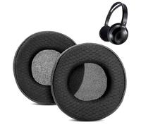 ACCOUTA Cuscinetti per auricolari compatibili con le cuffie Philips SHC1300 SHC 1300 SHC-1300, sostituzione dei cuscinetti con tessuto durevole/pelle di proteina traspirante e schiuma memory