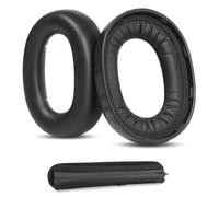 ACCOUTA Cuscini per cuffie e Archetto Cuscino Sostituzione Compatibile con Jabra Evolve2 85/Jabra Elite 85H Wireless Cuffia Cuscinetti per cuffie con Premium Pelle proteica e Schiuma Memory