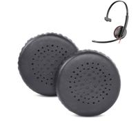 ACCOUTA Cuscini per orecchie compatibili con cuffie Plantronics Blackwire C3210 C3215 C3220 C3225, ricambio dei cuscini per le orecchie con pelle proteica più morbida e schiuma memory.