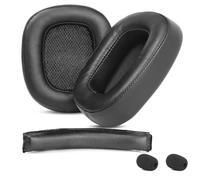 ACCOUTA Premium sostituzione cuscinetti auricolari compatibili con Logitech G930/Logitech G930S/Logitech G430 Logitech G432 Gaming Headset Pads con Pelle proteica più morbida e schiuma di memoria