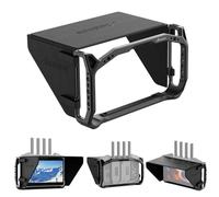 Accsoon CineView M7/M7 Pro 7 "Camera Field Monitor Cage e Hood Parasole 2in1 per CineView M7 Pro Wireless Video Trasmettitore Ricevitore Monitor, 1 Pezzo