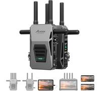 Accsoon CineView Master 4K Lite - Sistema di trasmissione video senza fili 4K60 HDMI/SDI Trasmettitore & Ricevitore a doppia banda, bassa latenza, portata 350 m, USB-C - per filmmaking e streaming
